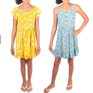 Zunie 2 pack Girl Dress Size L
